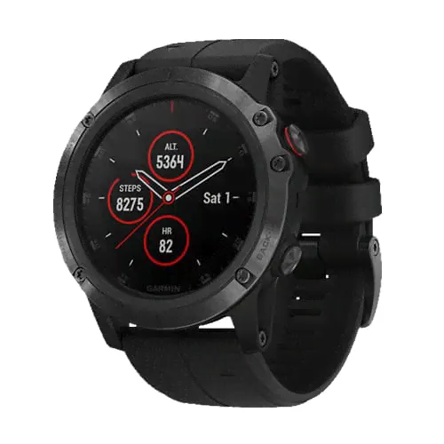 Garmin Fenix 5x Plus Sapphire Black