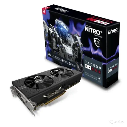  Sapphire RX580 8G Nitro + (11265-01-20G)