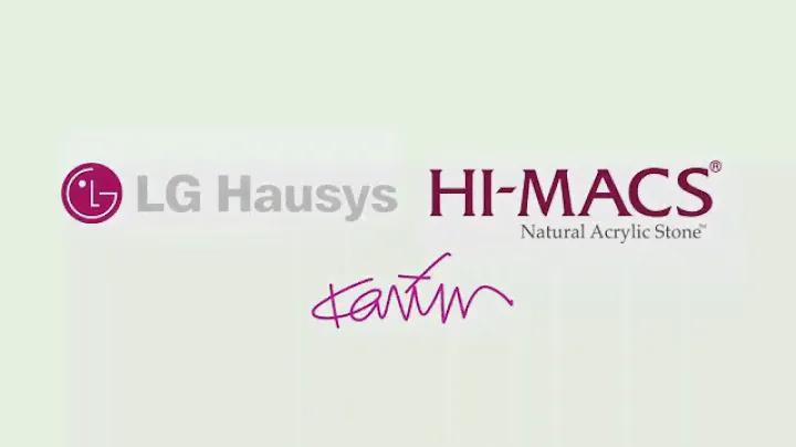 LG HAUSYS HI MACS®   'Sparkle Krib' designed by Karim Rashid