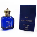 Paris World Luxury 24K SUPREME GOLD SAPPHIRE Women