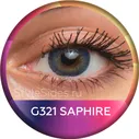 Оттеночные линзы EOS Sapphire G-321, 14,5 mm