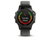 Умные часы серые с металлическим браслетом Garmin Fenix 5x Sapphire-1