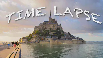 Mont Saint Michel - Tide in Time-Lapse HD