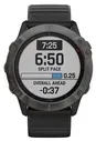 Часы Garmin Fenix 6X Sapphire DLC серый/черный