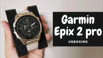 Garmin Epix 2 Pro 42mm - jewellery version || Unboxing