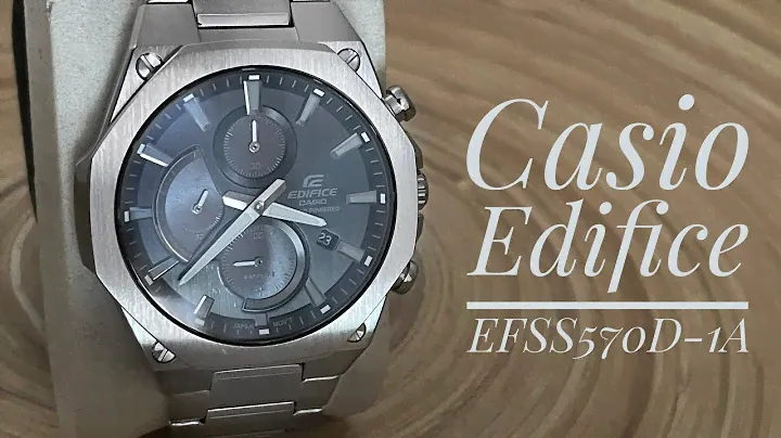 Unboxing - Casio Edifice (EFSS570D-1A)