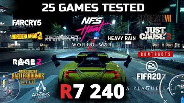 Amd Radeon R7 240 In 2020 | 25 Games Tested | R7 240 Gaming