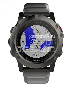 Garmin Fenix 5X Sapphire серые с металлическим браслетом