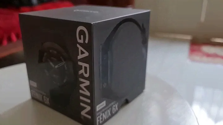 Unboxing Garmin Fenix 6x Sapphire