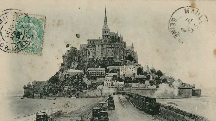 Mont-Saint-Michel: A Completely Fortified Island [Castle] Normandy, France. Myth + Oldest Photos