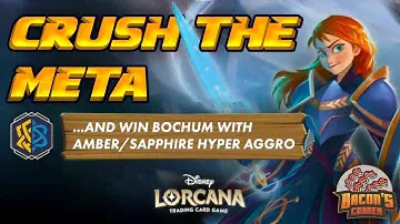 Crush the meta & win Bochum with Amber/Sapphire Hyper Aggro [Lorcana] [Set 4] - Anna Aggro