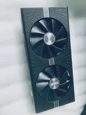 Оригинальный кулер для графической видеокарты SAPPHIRE RX580 8G с задней панелью