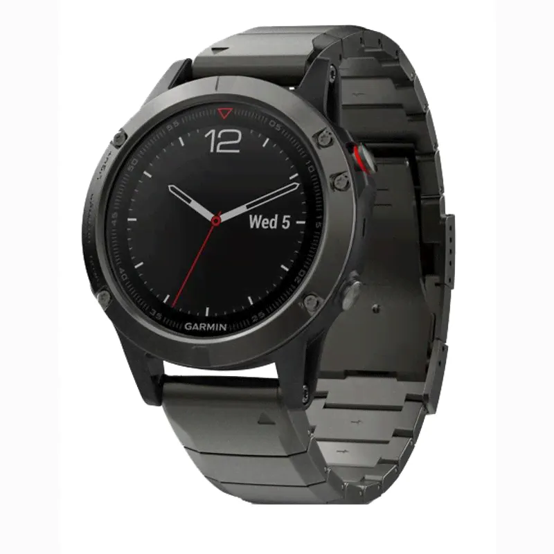 Смарт Часы Garmin Fenix 5 Sapphire Gray / Metal Band