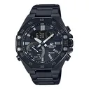Часы Casio Waterproof Sports EDIFICE Sapphire Crystal Solar Powered Mens Black Analog/Digital Combo, черный ecb-10ydc-1a | black (mbz173006)