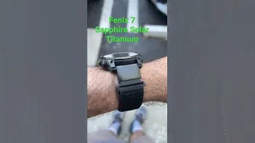 Fenix 7 Sapphire Solar