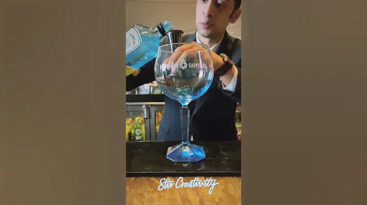 Blue sapphire brand of alcohol
