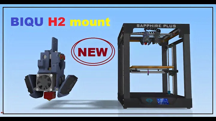 New mount BIQU H2 development Ukraine on Sapphire PRO, Sapphire PLUS