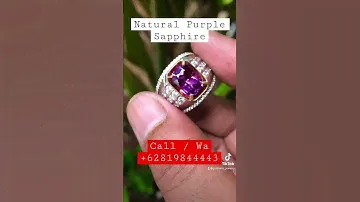 Natural Purple Sapphire 4,60 cts