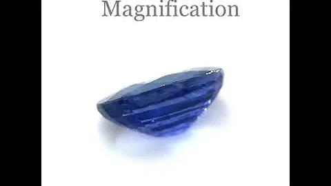 SOLD - 2.34ct Oval Violetish Blue Sapphire GIA Certified Sri Lanka - GIAS0367
