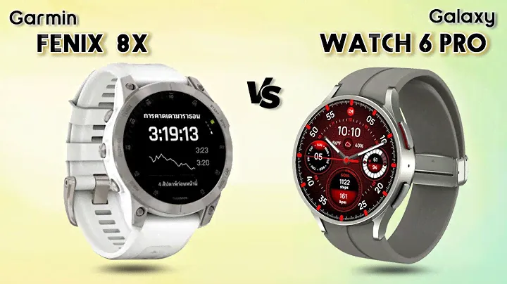 Garmin Fenix 8x VS Galaxy Watch 6 Pro