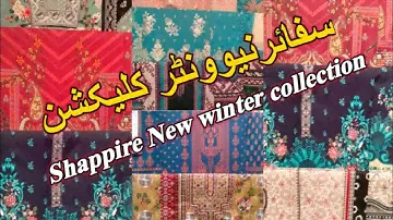 Sapphire winter collection volume 9/Unstitch And stitch winter collection 2021
