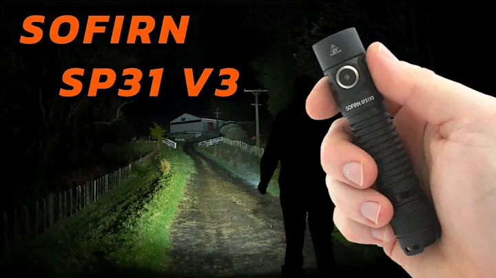 Sofirn SP31 V3 - Buck Driver - 2000 Lumens - USB C - Dual Switches - Tactical Flashlight