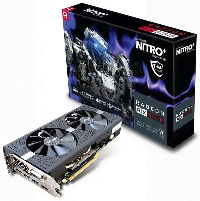 Видеокарта AMD Sapphire Radeon RX 580 Nitro+ 4G 4096Mb (11265-07-20G)
