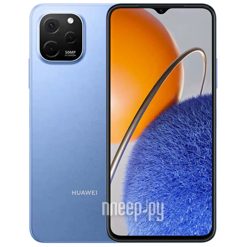 Сотовый телефон Huawei Nova Y61 6/64Gb Sapphire Blue-0