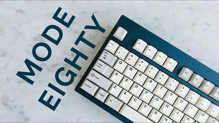 Mode Eighty || Tecsee Sapphire Switches || Alu Plate || ASMR Sound Test