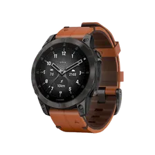 Смарт-часы Garmin Epix Gen 2 Sapphire Титановый Leather. Черный