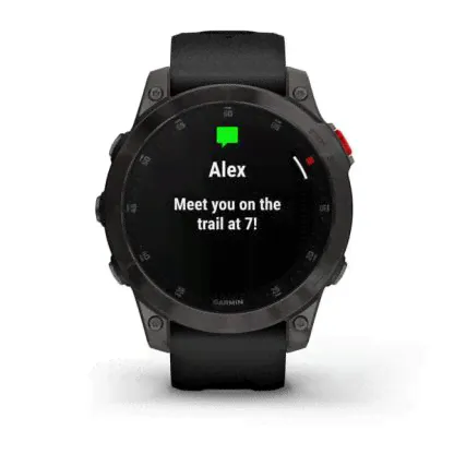 Garmin EPIX (Gen 2) Sapphire титановый черный DLC-0