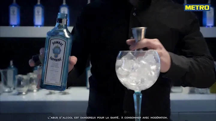 COCKTAIL BOMBAY SAPPHIRE TONIC