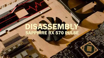 Sapphire RX 570 Pulse - Disassembly