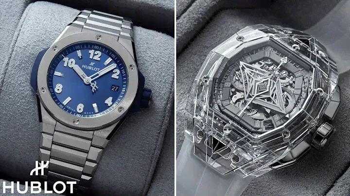 New Hublot Watches 2024 - Big Bang Titanium Blue, Orange Ceramic, Sang Bleu Sapphire!