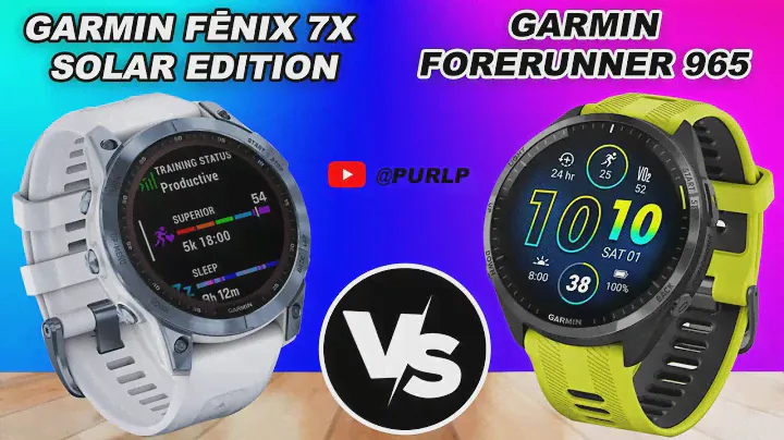 garmin fenix 7X sapphire solar edition vs forerunner 965