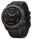 Часы Garmin Fenix 6X Sapphire DLC серый/черный