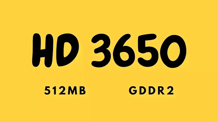 HD 3650 + Core 2 Duo E7500
