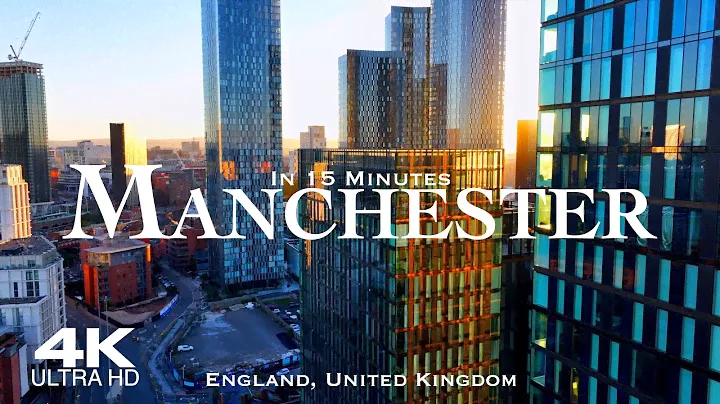 MANCHESTER 🇬🇧 Drone Aerial 4K 2024 | England United Kingdom UK