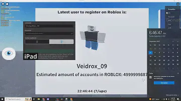My Attempt at Trying to Get User ID 5,000,000,000 on Roblox