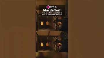 Sapphire MuzzleFlash | #borisfx #vfx showcase