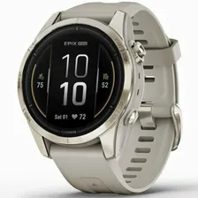 Умные часы Garmin Epix Pro (Gen 2) Sapphire 42mm (Цвет: Soft Gold)