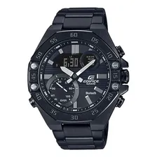 Часы Casio Waterproof Sports EDIFICE Sapphire Crystal Solar Powered Mens Black Analog/Digital Combo, черный ecb-10ydc-1a | black (mbz173006)