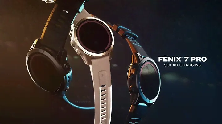 Garmin Fenix 7 Pro Sapphire - Solar Charging Promo