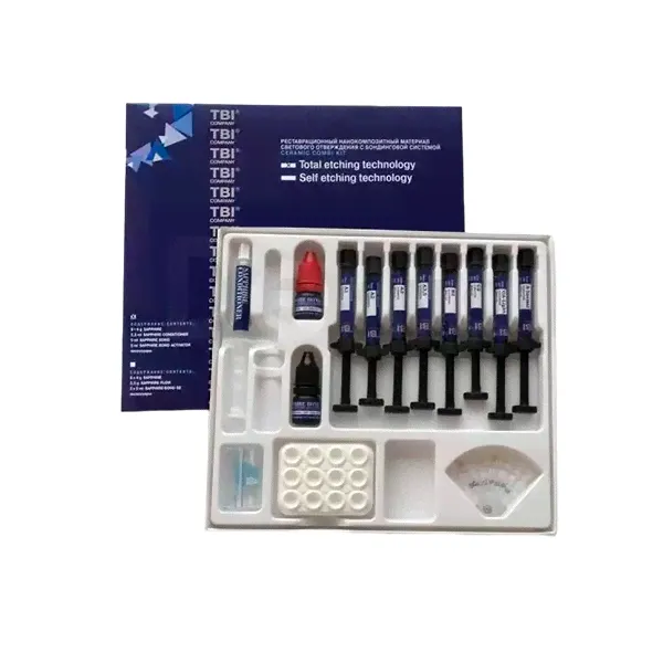 Sapphire Ceramic Combi Kit набор нанокомпозит, шприц 8шт*4гр