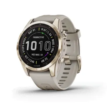 Fenix 7s Sapphire Solar титановый кремовый с нейлоновым ремешком-0
